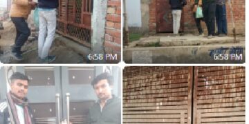 ग्रेनो प्राधिकरण ने बिसरख में अवैध रूप से बने 4 और डूब क्षेत्र में बने 5 घरों को किया सील