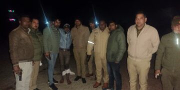 रबूपुरा थाना पुलिस ने तीन साल की बच्ची के साथ दुष्कर्म करने वाले आरोपी को मुठभेड़ में किया घायल घायल