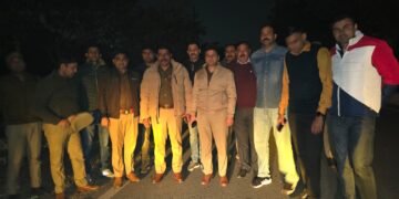 सेंट्रल नोएडा में शातिर चैन लुटेरों से बिसरख थाना पुलिस की हुई मुठभेड़, एक लुटेरा हुआ घायल, एक फरार