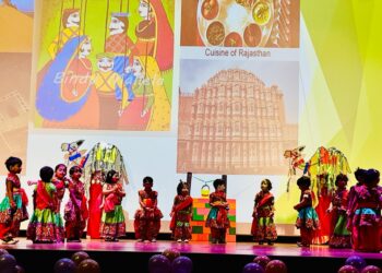 लिटिल इंजन प्री स्कूल और डे केयर ने “स्वर्णिम भारत” थीम के साथ अपना वार्षिक दिवस मनाया