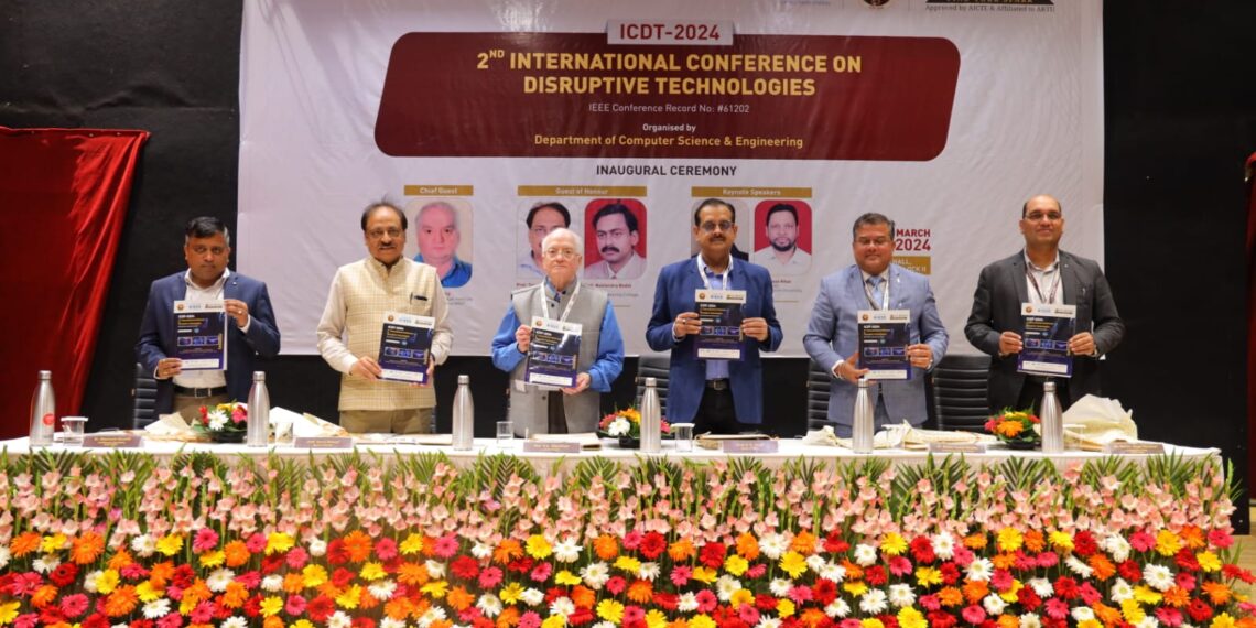 जीएल बजाज कॉलेज में “विघटनकारी प्रौद्योगिकियों” पर दो दिवसीय दूसरे अंतर्राष्ट्रीय आईईईई सम्मेलन (आईसीडीटी-2024) का शुभारम्भ