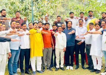 ग्रेटर नोएडा के शारदा विश्वविद्यालय में होली मिलन समारोह का आयोजन