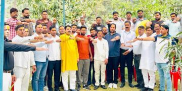 ग्रेटर नोएडा के शारदा विश्वविद्यालय में होली मिलन समारोह का आयोजन