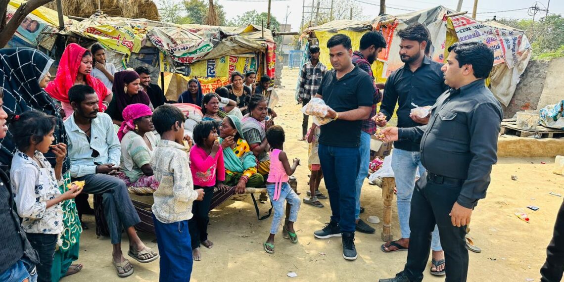 मानवाधिकार सुरक्षा बल फाउंडेशन टीम की पहल,हर जरूरतमंद को मिले मदद