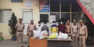 अवैध शराब की तस्करी करने वाले 4 आरोपी गिरफ्तार, कब्जे से 115 लीटर अवैध शराब बरामद