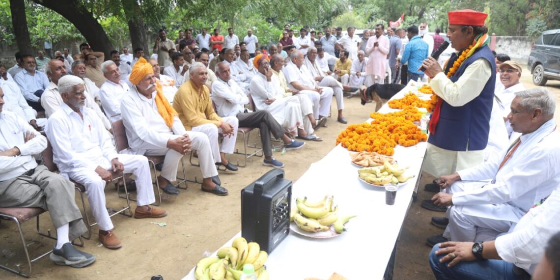 आधुनिक भारत के निर्माता थे डॉ अम्बेडकर संविधान को बचाने की लड़ाई अखिलेश यादव और इंडिया गठबंधन लड़ रहा लड़ाई : डॉ महेंद्र नागर
