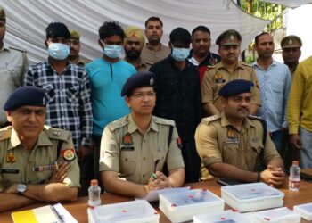 क्राइम रिस्पांस टीम (CRT) थाना सेक्टर 20 पुलिस ने  अन्तर्राज्यीय पेशेवर “बावरिया गैंग” के 3 चेन स्नैचर किये गिरफ्तार