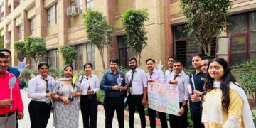“जीएनआईओटी एमबीए संस्थान ने चलाया मतदाता जागरूकता अभियान”