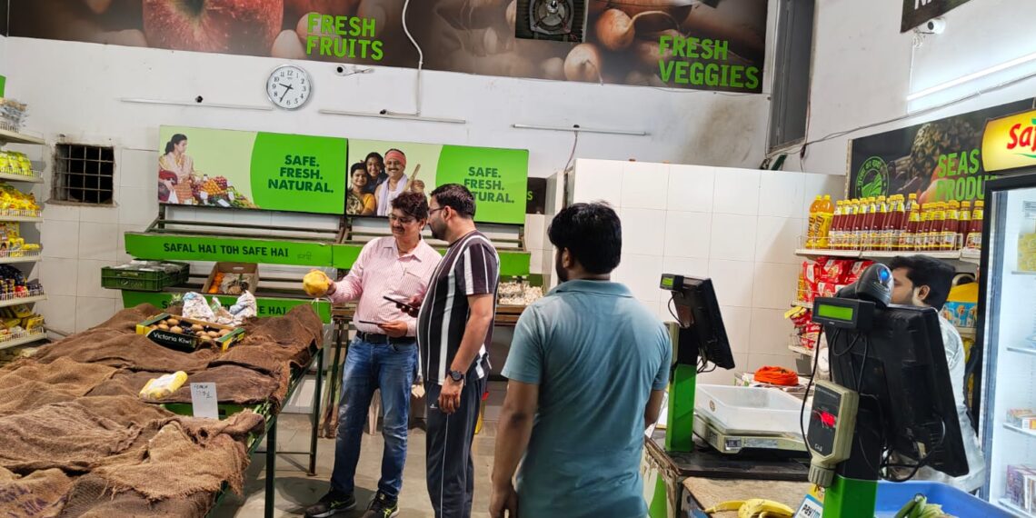 जिले में खाद्य सुरक्षा एवं औषधि प्रशासन विभाग एक्शन में