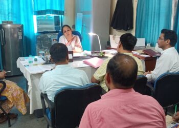 आगामी 13.07.2024 को आयोजित होने वाली राष्ट्रीय लोक अदालत में अधिक से अधिक वादों के निस्तारण हेतु जनपद के विभिन्न विभागों के पदाधिकारियों के साथ बैठक का किया आयोजन