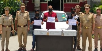 मोबाइल टावर से आरआरयू चोरी करने वाले 3 शातिर चोर गिरफ्तार