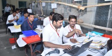 नोएडा में लोकसभा चुनाव 2024 की मतगणना हुई शुरू