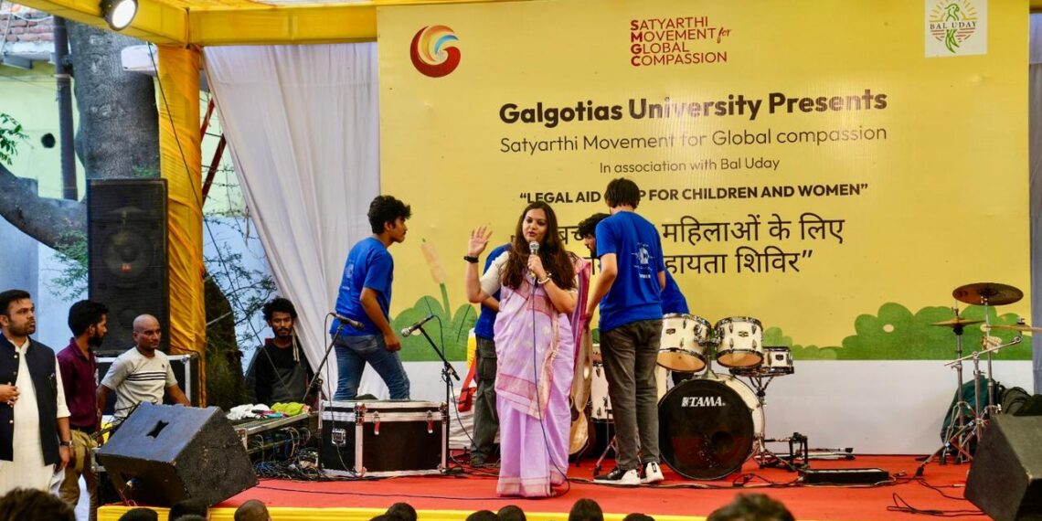 गलगोटिया विश्वविद्यालय द्वारा सत्यार्थी मूवमेंट फॉर ग्लोबल कम्पैशन के सहयोग से बच्चों और महिलाओं के लिए सफल कानूनी सहायता शिविर का आयोजन
