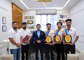 गलगोटियास विश्वविद्यालय ने ऑल इण्डिया यूनिवर्सिटी गेम्स (एआईयूजी) प्रतियोगिता में जीते तीन मैडल