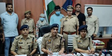 थाना एक्सप्रेसवे पुलिस ने ठक ठक गैंग के कुख्यात अंतरराज्यीय 2 शातिर सदस्यों को पुलिस मुठभेड मे किया गिरफ्तार