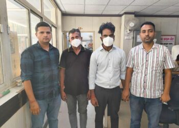 शेयर ट्रेडिंग के नाम पर 48 लाख 50 हजार रुपयों की ठगी करने वाले गैंग के दो शातिर साइबर अपराधी गिरफ्तार