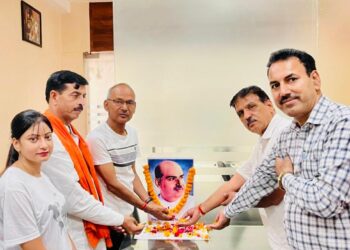 श्याम प्रशाद मुखर्जी के बलिदान दिवस पर श्रद्धांजलि समारोह का आयोजन