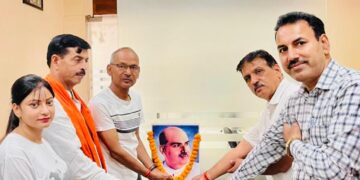 श्याम प्रशाद मुखर्जी के बलिदान दिवस पर श्रद्धांजलि समारोह का आयोजन