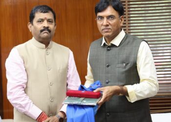 केंद्रीय खेल मंत्री मनसुख मंडाविया से मिले डीसीसीआई के चेयरमैन राजेश भारद्वाज, दिव्यांगों के क्रिकेट को लेकर हुई सफल वार्ता