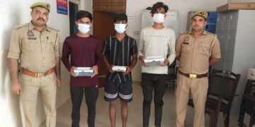 नोएडा पुलिस ने 3 शातिर अपराधी किए गिरफ्तार, लूट व चोरी की घटनाओं को देते थे अंजाम