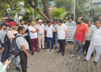 जन स्वास्थ्य विभाग की टीम ने शहर में चलाया ‘ नो थू थू अभियान
