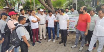 जन स्वास्थ्य विभाग की टीम ने शहर में चलाया ‘ नो थू थू अभियान