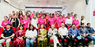 “उदयन केयर-चैरिटेबल ट्रस्ट” के सहयोग से पढ़ने वाले विद्यार्थियों ने गलगोटियास विश्वविद्यालय में किया “टैक्निकल विज़िट