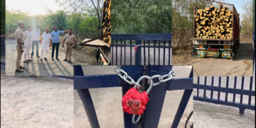 वन विभाग की शकुंतलम लैंड क्राफ्ट पर बड़ी कार्यवाही, देबू मोटर्स कंपनी के नाम से जाने जाने वाली जमीन हुई सील