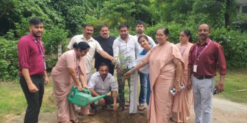 अर्सलाइन कॉन्वेंट स्कूल ग्रेटर नोएडा में वृक्षारोपण महोत्सव का आयोजन