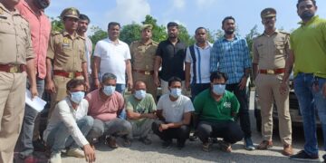नोएडा पुलिस ने वाहन चोरों के खिलाफ की बड़ी कार्रवाई : नोएडा पुलिस ने ऑपरेशन चलाकर अंतरराज्यीय व कुख्यात वाहन चोर गिरोह का किया भंडाफोड़
