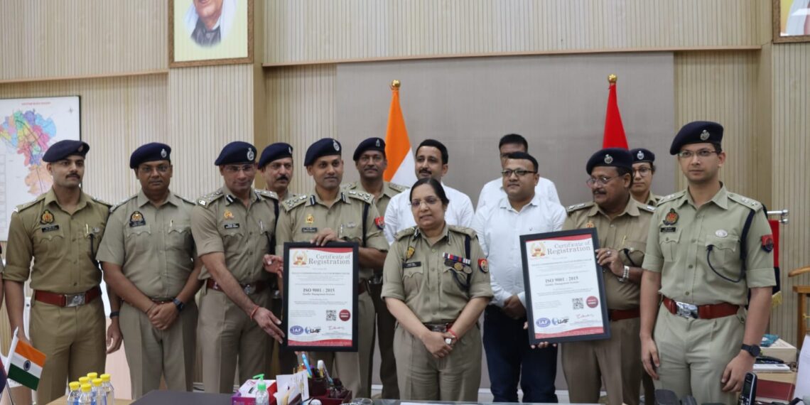 ISO सर्टिफाइड हुआ गौतमबुद्ध नगर पुलिस कमिश्नरेट, उत्तर भारत का पहला कमिश्नरेट बना गौतमबुद्ध नगर