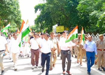 उत्तर प्रदेश शासन की मंशा के अनुरूप जनपद में मनाया जा रहा है हर घर तिरंगा कार्यक्रम