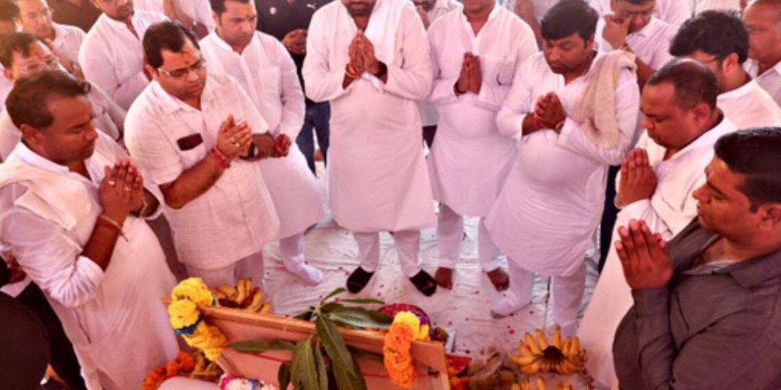 ग्रेटर नोएडा श्री श्याम संकीर्तन महोत्सव का हुआ भूमि पूजन