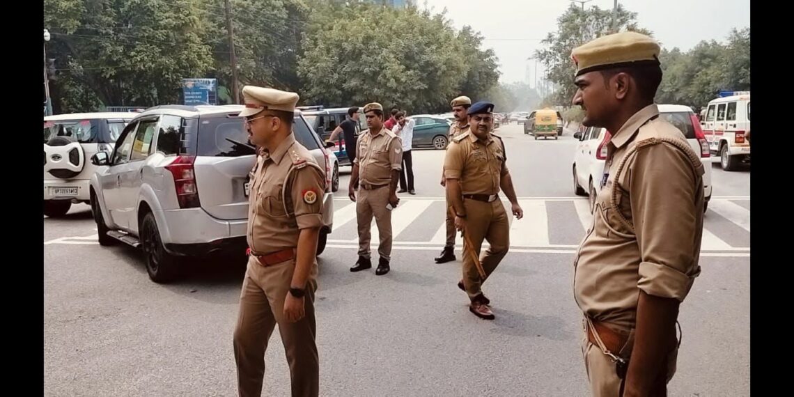 सेमी कॉन इंडिया 2024 के आयोजन को लेकर नोएडा पुलिस हाई अलर्ट मोड पर, अधिकारी ले रहे सुरक्षा व्यवस्था का जायजा