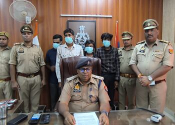 किसानों के लिए आफत बने थे चोर, पुलिस ने मोटर चोरी करने वाले गिरोह का किया खुलासा, 4 आरोपी गिरफ्तार