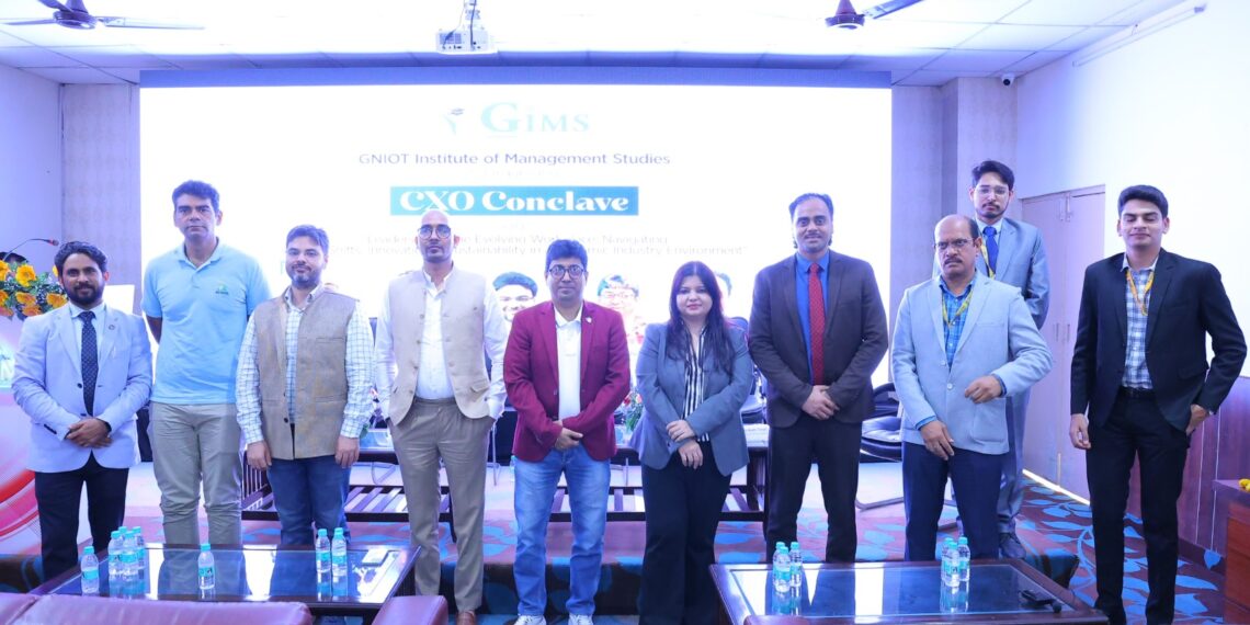 जीएनआईओटी इंस्टीट्यूट ऑफ़ मैनेजमेंट स्टडीज में भव्य सीएक्सओ कॉन्क्लेव का सफल आयोजन