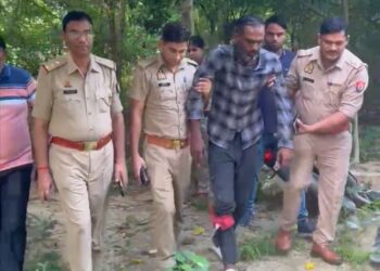 नोएडा में पुलिस और बदमाश के बीच हुई मुठभेड़, गोली लगने से हुआ घायल