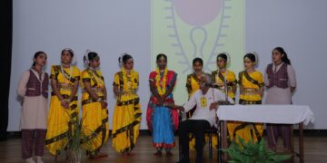 डीएवी पब्लिक स्कूल एनटीपीसी दादरी में स्पिक मैके के एक भव्य समारोह का आयोजन किया गया