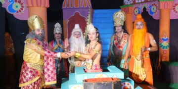 श्री रामलीला कमेटी : अयोध्या में हुआ राम जन्म प्रजा में खुशी की लहर