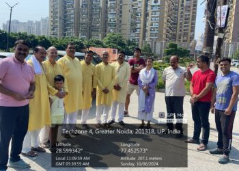 गौतम बुद्ध नगर विकास समिति के प्रयासों से ग्रेटर नोएडा वेस्ट में सड़क सुरक्षा अभियान, स्पीड ब्रेकर निरीक्षण सफलतापूर्वक सम्पन्न