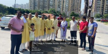 गौतम बुद्ध नगर विकास समिति के प्रयासों से ग्रेटर नोएडा वेस्ट में सड़क सुरक्षा अभियान, स्पीड ब्रेकर निरीक्षण सफलतापूर्वक सम्पन्न
