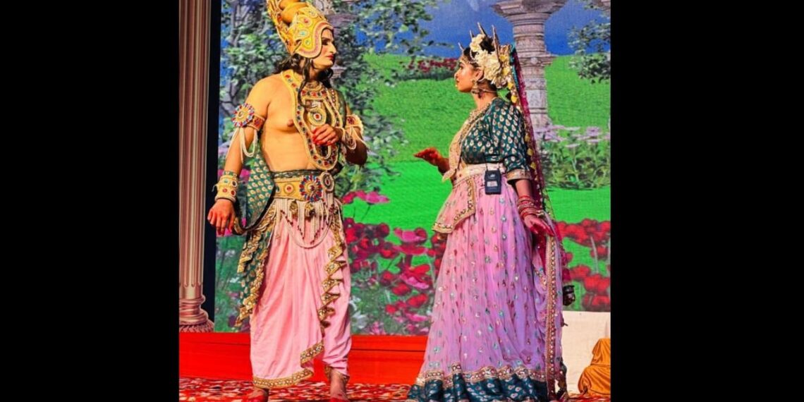 श्री आदर्श रामलीला कमेटी : धूमधाम से निकली भगवान श्री राम जी की बारात, राजा दशरथ ने राज्याभिषेक की घोषणा की