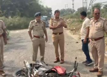 सुरजपुर थाना पुलिस और बदमाश के बीच हुई मुठभेड़, गोली लगने से बदमाश हुआ घायल