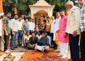सैनिक सेवा समिति ने “शहीद भाई युधिष्ठिर जी” की पुण्यतिथि पर ग्राम खाम्बी पहुँच कर अपने श्रद्धा-सुमन अर्पित किये