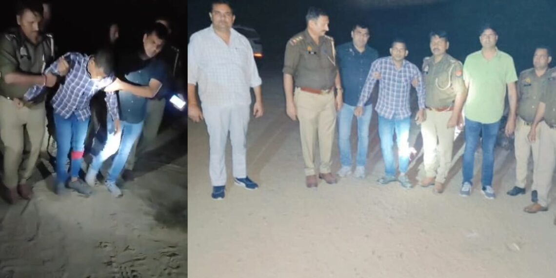 सेंट्रल नोएडा में बदमाशों पर कहर बनकर टूट रही सुरजपुर थाना पुलिस, मुठभेड़ के दौरान एक बदमाश हुआ घायल