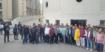 इकोविलेज-1 में नवचयनित टावर प्रतिनिधियों का मेंटेनेंस एजेंसी के साथ बैठक संपन्न