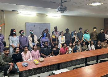 शारदा विश्वविद्यालय में अंतर विश्वविद्यालय फेस पेंटिंग प्रतियोगिता का आयोजन