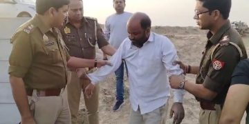 थाना दादरी पुलिस और 50 हजार के इनामी बदमाश के बीच मुठभेड़, बदमाश घायल