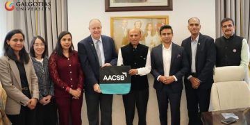 गलगोटिया विश्वविद्यालय ने एएसीएसबी टीम का किया भव्य स्वागत – वैश्विक शैक्षणिक उत्कृष्टता की ओर बढ़ाया एक महत्वपूर्ण कदम