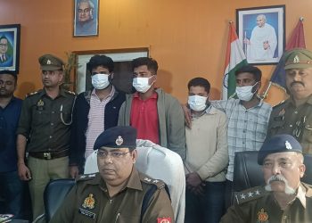 नॉलेज पार्क थाना पुलिस ने किया लॉरेंस विश्नोई के नाम से रंगदारी मांगने वाले गिरोह का पर्दाफाश